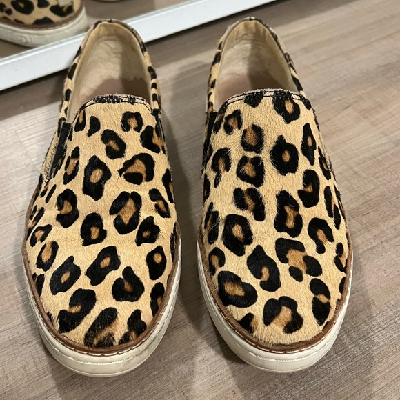 UGG Shoes - UGG Keile Calf Hair Leopard Slip On Shoes